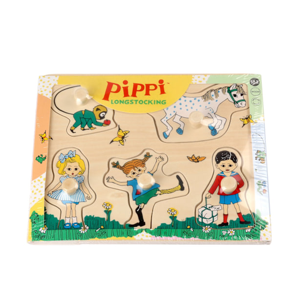 Pippi Knoppussel 5 bitar multifärg
