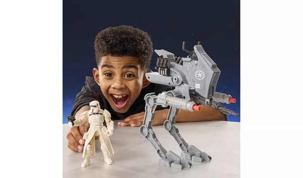Star Wars Actionverse AT-RT & Imperial Remnant multifärg