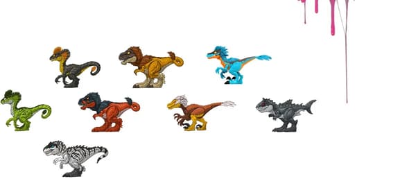 Primal Hatch Dino Hybrid Hatchers multifärg