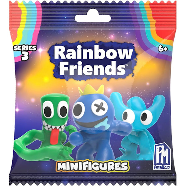 Rainbow Friends Minifigures S3 multifärg