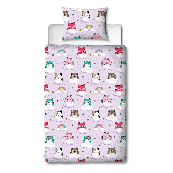 Squishmallows Bäddset 150x210cm 11280 multifärg