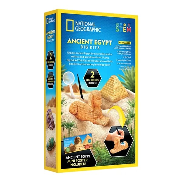 National Geographic Ancient Egypt Dig Kits multifärg