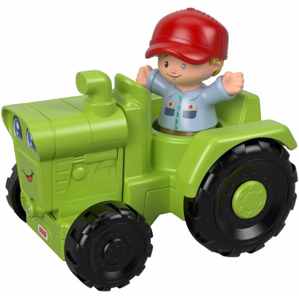 Fisher-Price Little People Fordon Traktor Grön multifärg