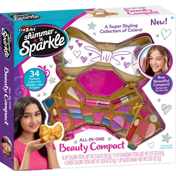 Shimmer n Sparkle Bow Beautiful Compact multifärg
