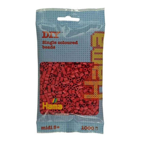 Hama Midi Cherry Red 1000st 207-114 multifärg