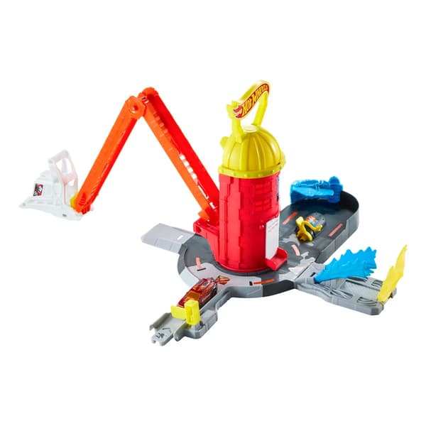Hot Wheels Super Fire Station Lekset multifärg