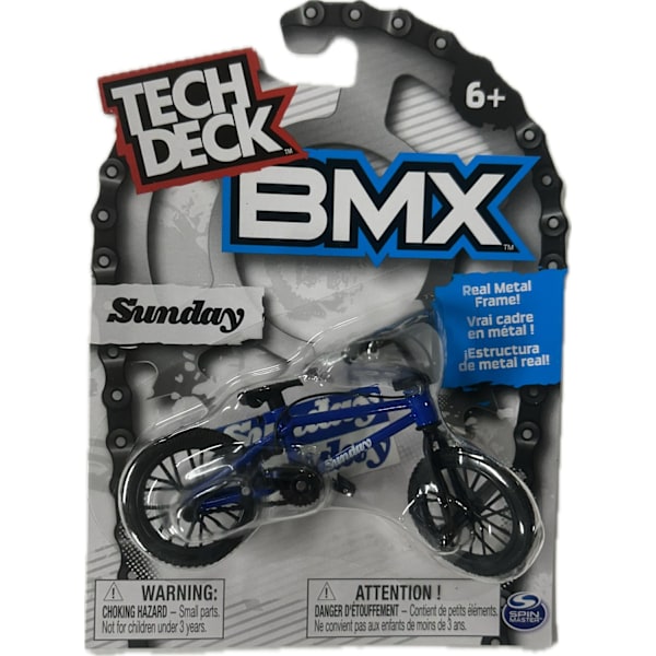 Tech Deck BMX Blå Sunday multifärg