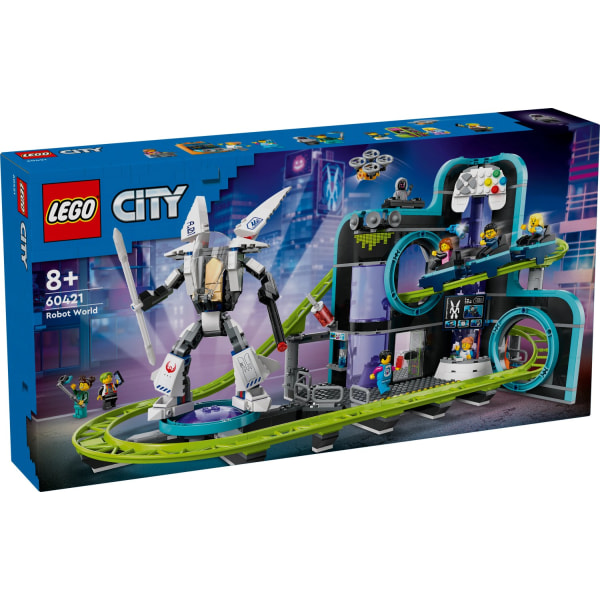 LEGO® City Robot World bergochdalbanepark 60421 multifärg