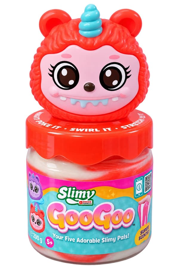 Slimy GooGoo Pals Röd GooLumi multifärg