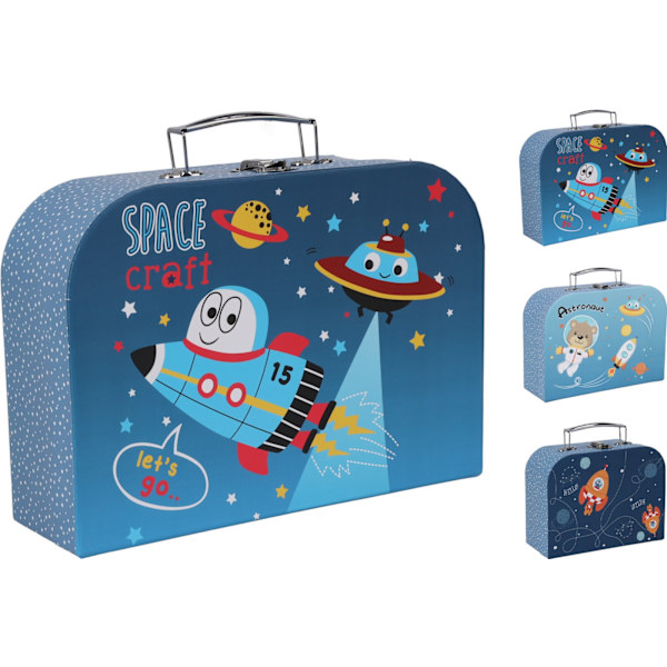 Resväska 3-pack Rymden multifärg