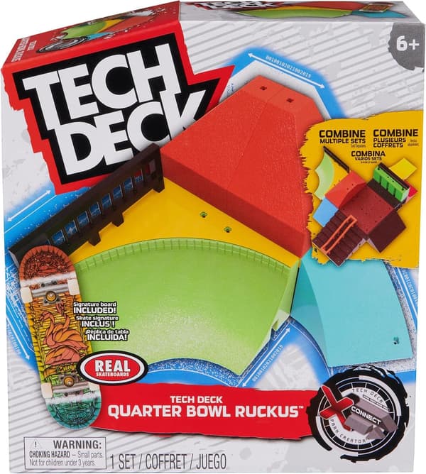 Tech Deck Quarter Ball Ruckus multifärg