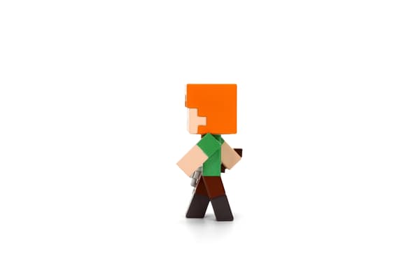 Minecraft Metallfigur 1-pack 2,5" W4 Alex with Axe