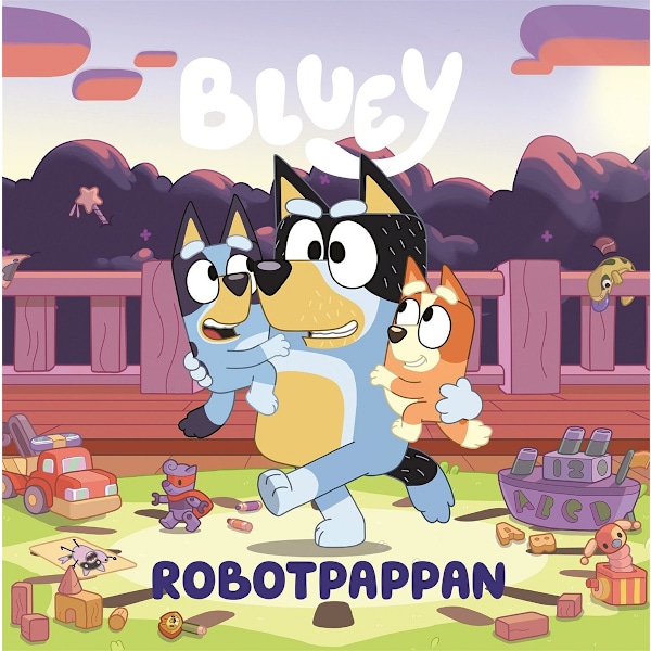 Bluey Robotpappan multifärg