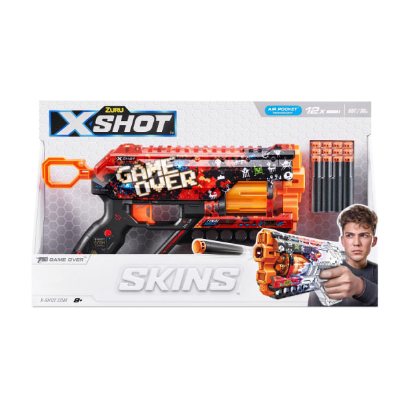 X-Shot Skins Griefer Blaster Game Over multifärg