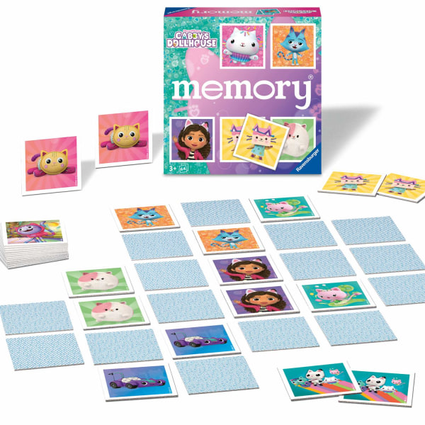 Gabby's Dollhouse memory® multifärg