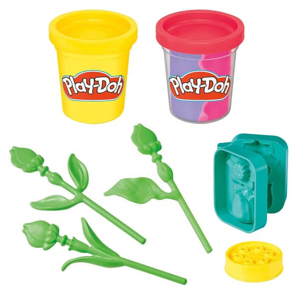 Play-Doh Lil Flower Lekset Tulips & Daffodils multifärg