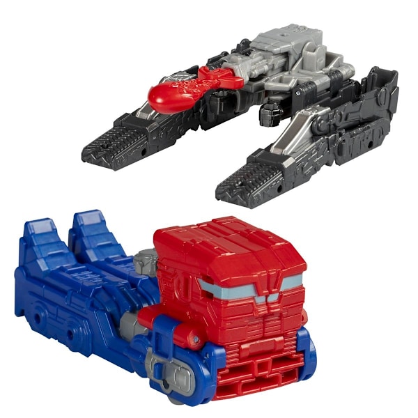 Transformers One Robot Battlers Optimus Prime vs Megatron multifärg