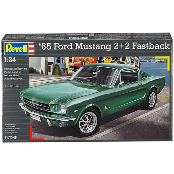 Revell 1965 Ford Mustang 2+2 Fastback 1:24 Modellbyggsats multifärg