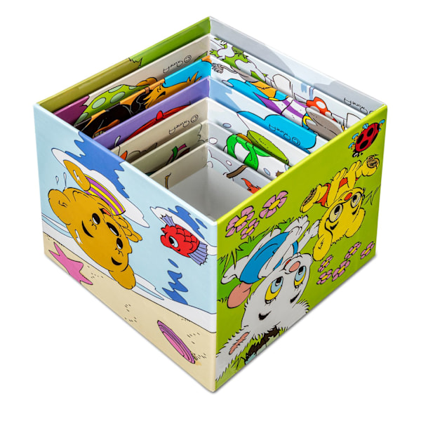 Bamse Stapelklossar Årstider multifärg