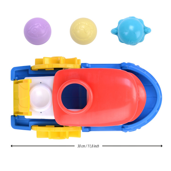 ABC Sammy Splash Båt Badleksak multifärg