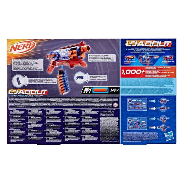 NERF Loadout Phantomblitz Recon multifärg