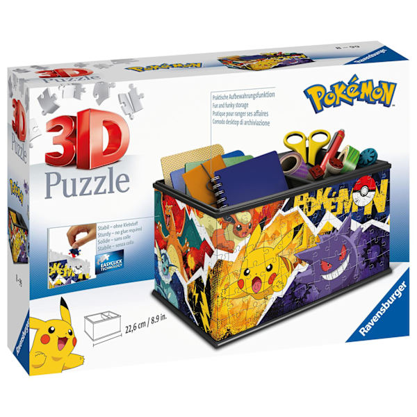 Pokemon Förvaringslåda 3D Pussel 216 bitar multifärg