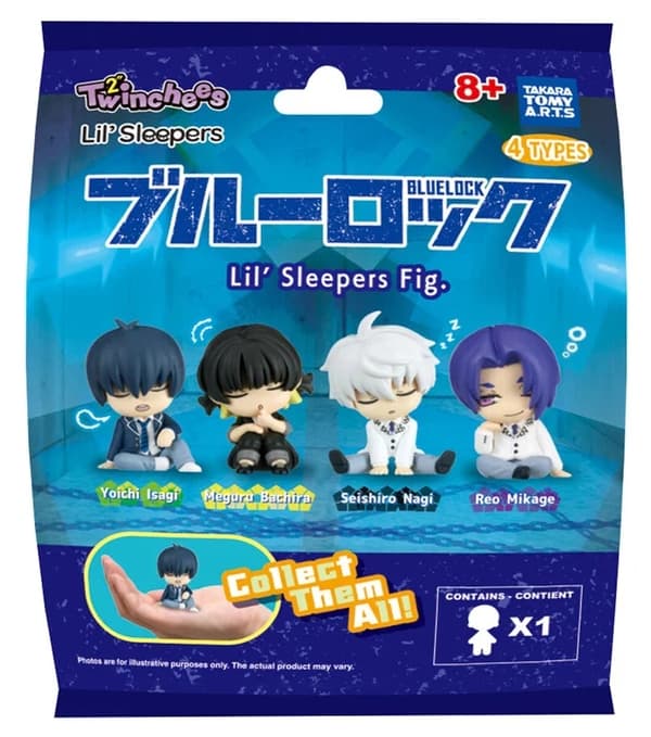 Twinchees Bluelock Lil´sleepers Minifigur multifärg