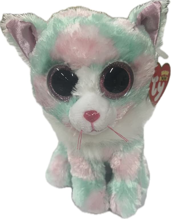 TY Beanie Boos Opal Katt reg multifärg
