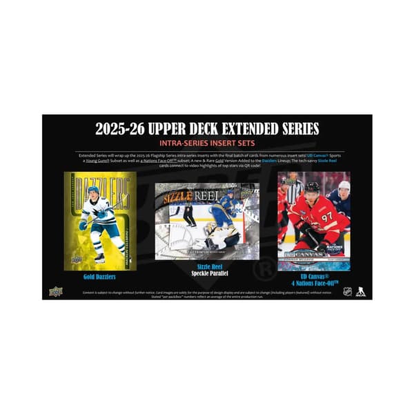 Upper Deck NHL 2025-26 Extended Series multifärg