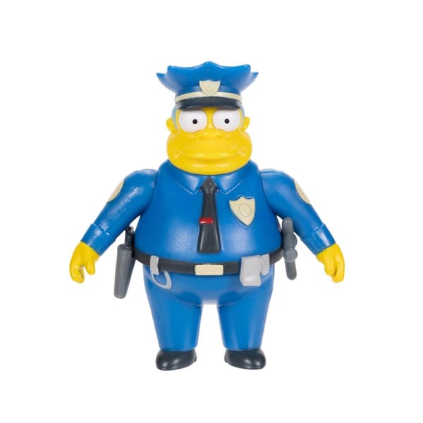 The Simpsons Figur 6cm Chief Wiggum multifärg