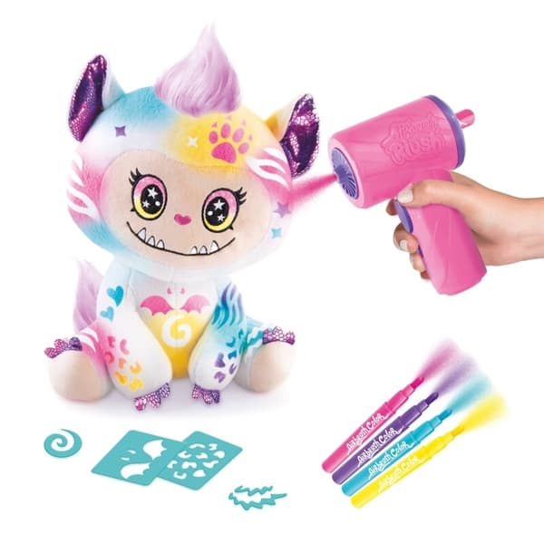 Airbrush Plush Cutie Monster 20cm multifärg