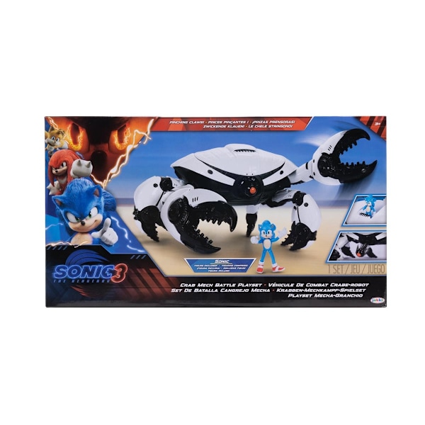 Sonic Crab Mech Battle Lekset multifärg