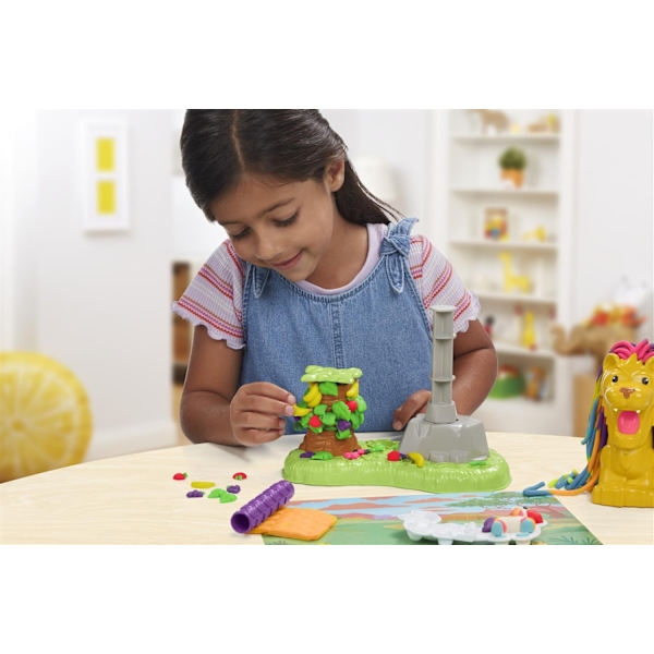 Play-Doh Lejon med växande man Lekset multifärg