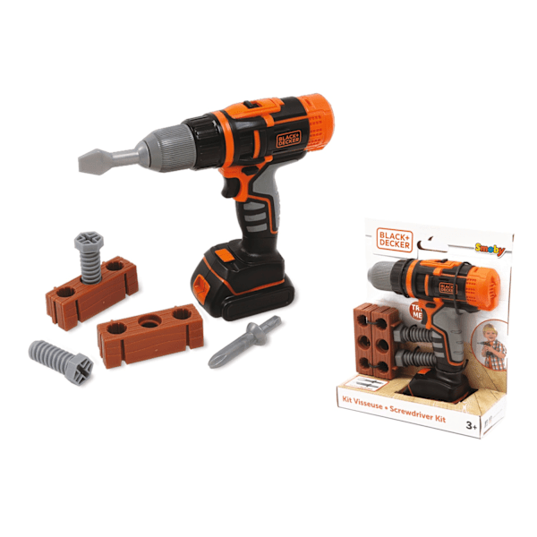 Black+Decker Mekanisk Borr Leksak multifärg