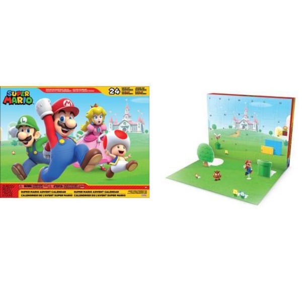 Super Mario Adventskalender multifärg