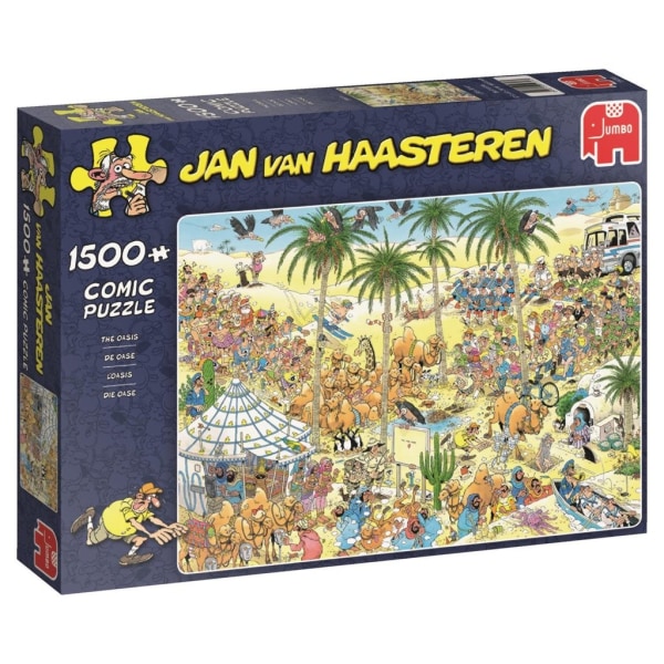 Jan Van Haasteren The Oasis 1500 bitar 19059 multifärg