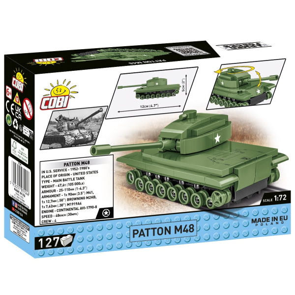 Cobi Patton M48 1:72 3104 multifärg