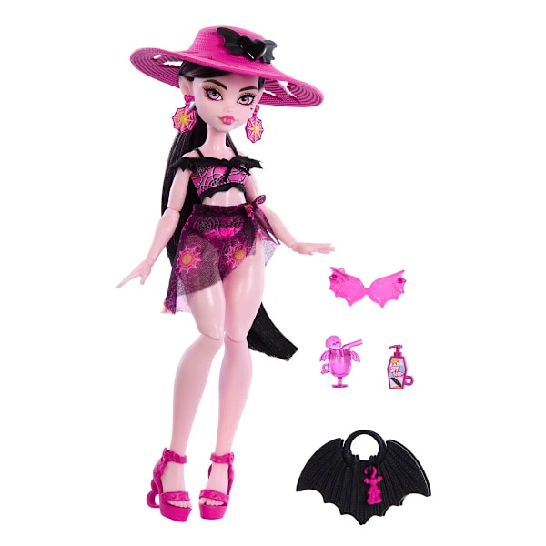 Monster High Scare-adise Island Draculaura Docka multifärg