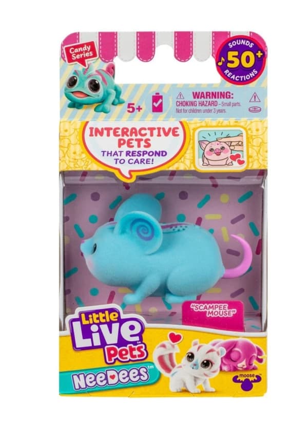 Little Live Pets NeeDees Scampee Mouse multifärg