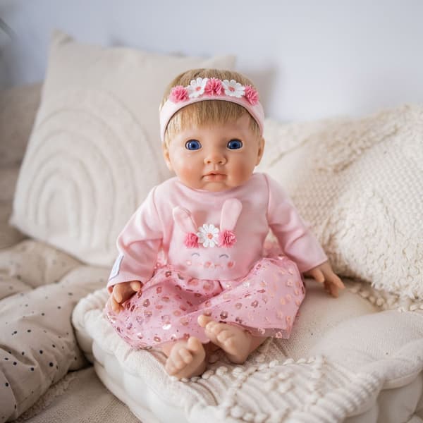 Tiny Treasures Bunny Flower Outfit multifärg