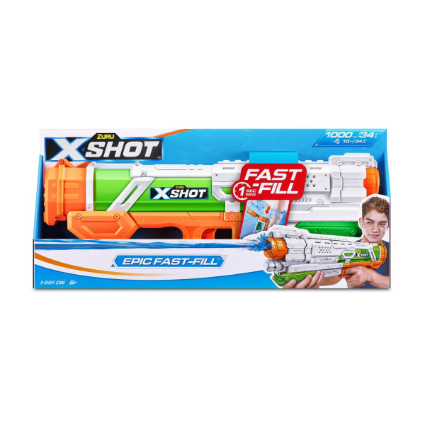 X-Shot Epic Fast-Fill Vattengevär 1000ml multifärg