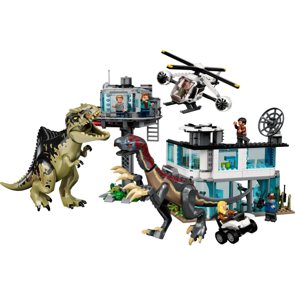 LEGO® Jurassic World Giganotosaurus & therizinosaurus – attack 7 multifärg