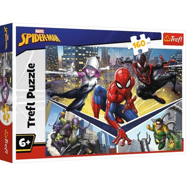Trefl Spiderman Pussel 160 bitar 15422 multifärg