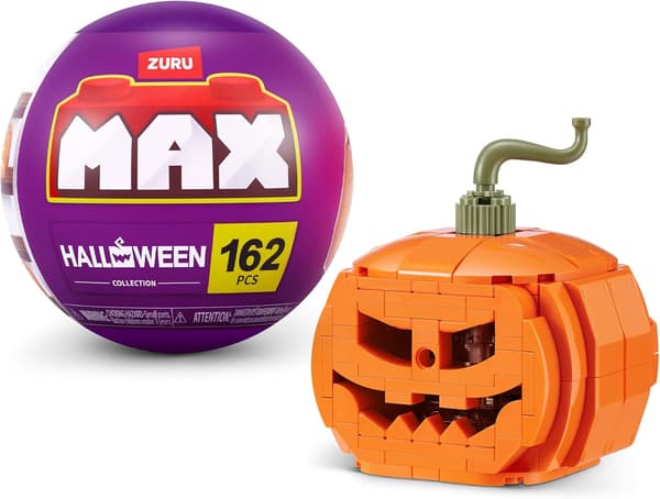 Max Premium Halloween LED Pumpa Listig B multifärg