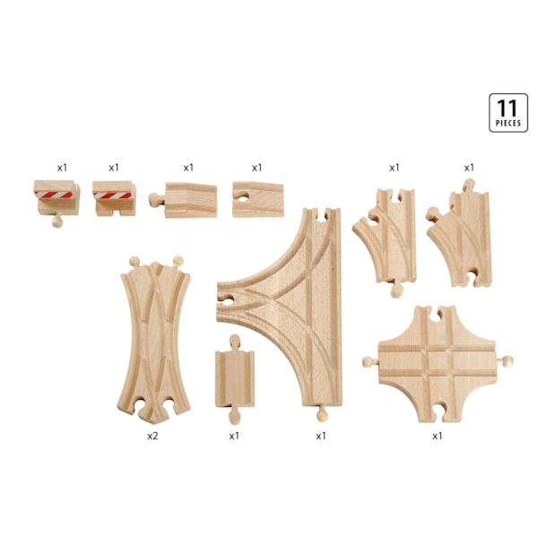 Brio Rälspaket Advanced Expansion Pack multifärg