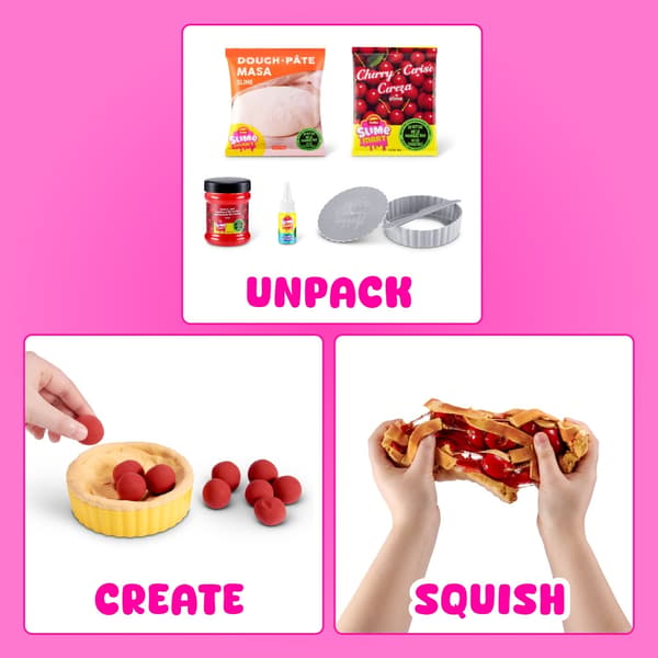 Slime Mart Shopping Bag Cherry Pie multifärg