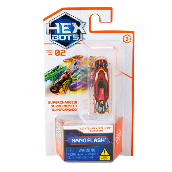 Hex Bots Nano Flash Röd 991 multifärg