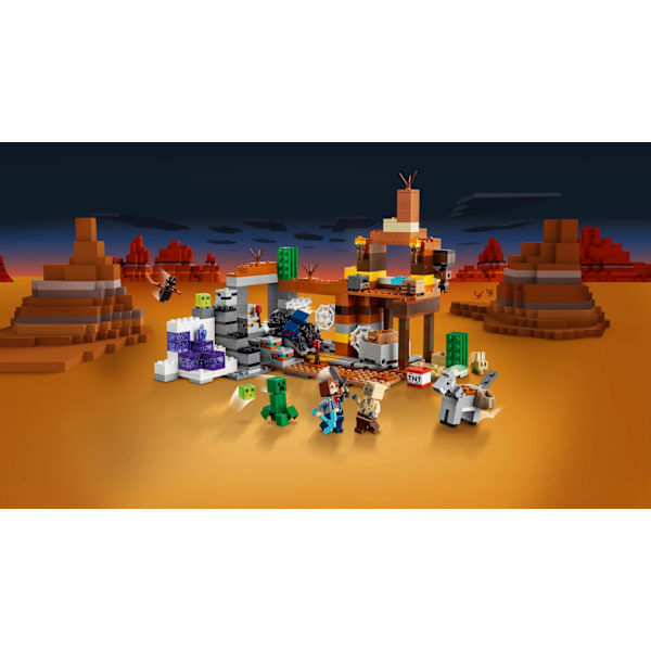LEGO® Minecraft® Gruvschaktet i stenöknen 21263 multifärg