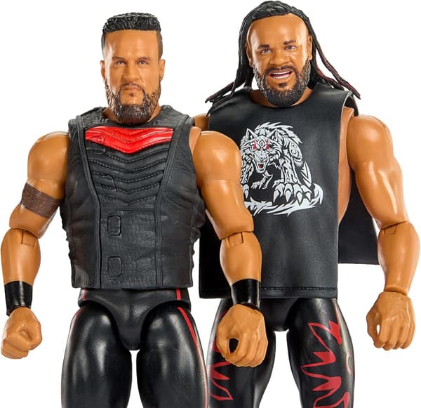 WWE Main Event Showdown 2-pack Jacob Fatu & Tama Tonga multifärg