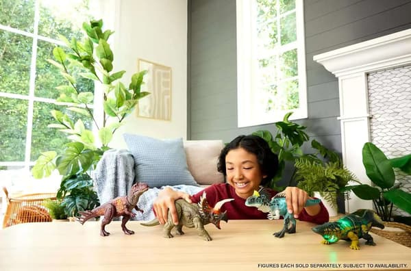 Jurassic World Survival Wild Roar Metriacanthosaurus multifärg